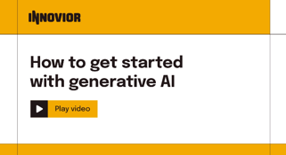 How to get started with generative AI