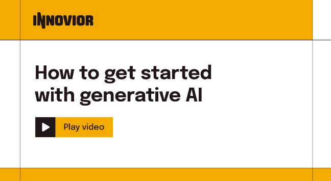 How to get started with generative AI