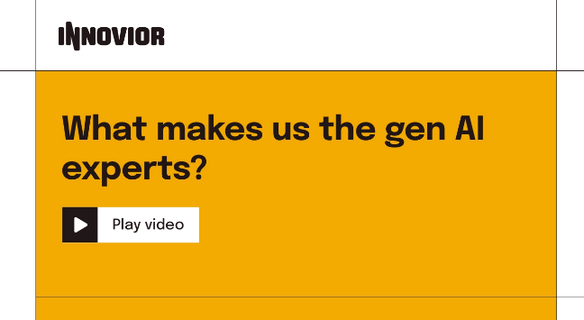 What makes us the gen AI experts
