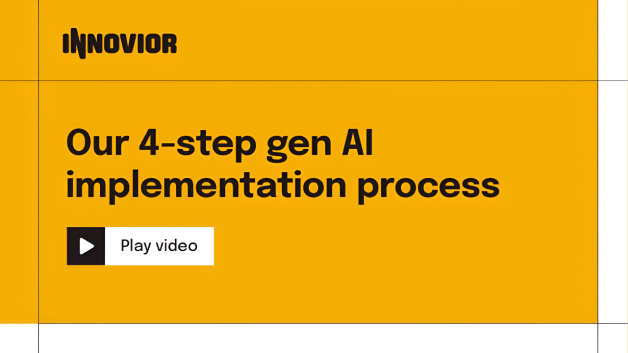 Our 4-step gen AI implementation process