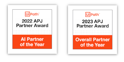 UIPath 2022 APJ Partner Award